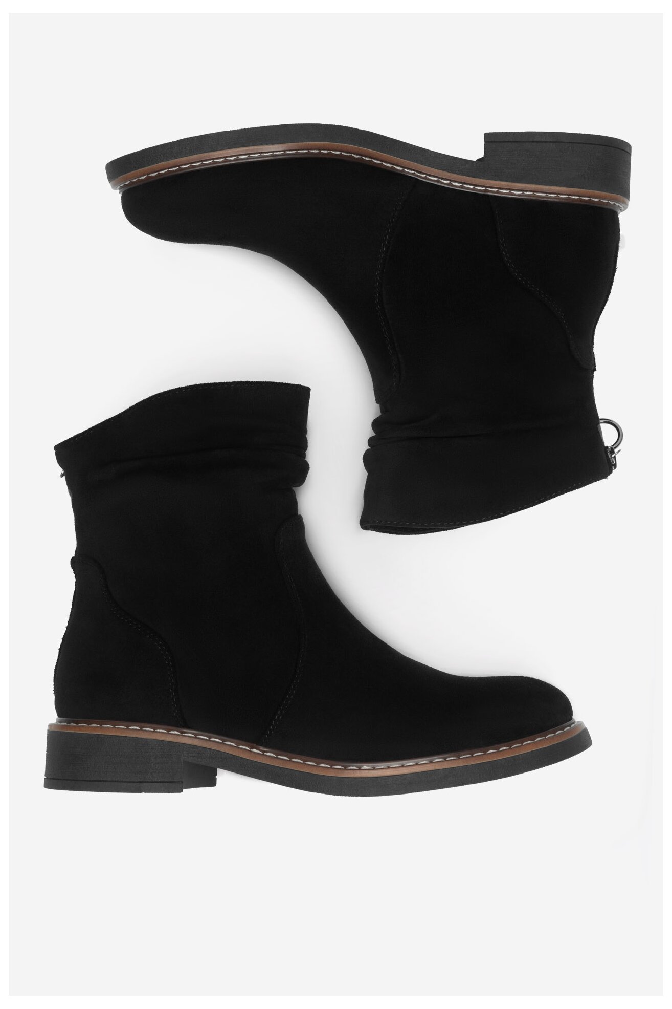 Kratke čizme Clara Barson WS2169-04 CRNA