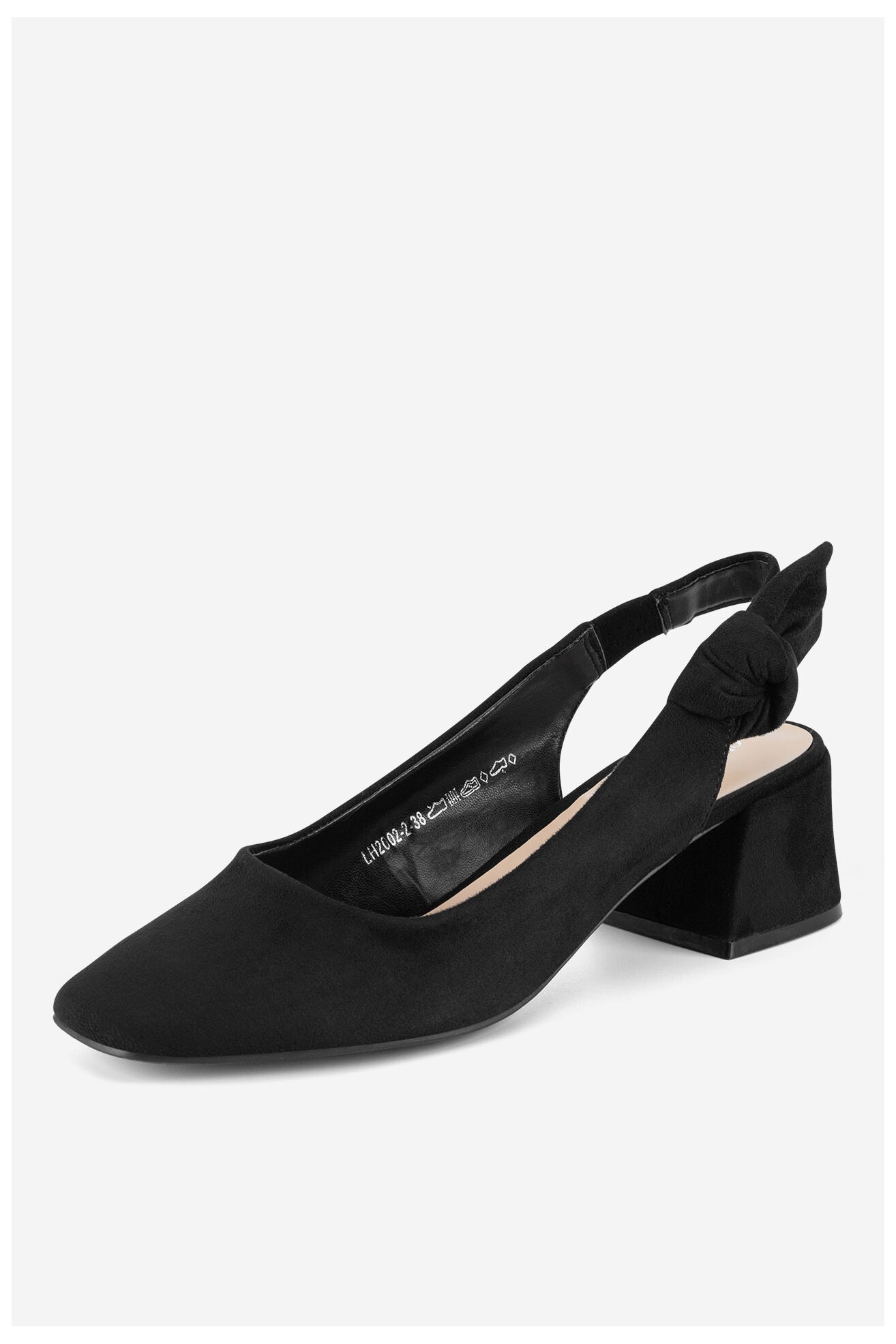 Lodičky Clara Barson LH2002-2 ČERNÁ