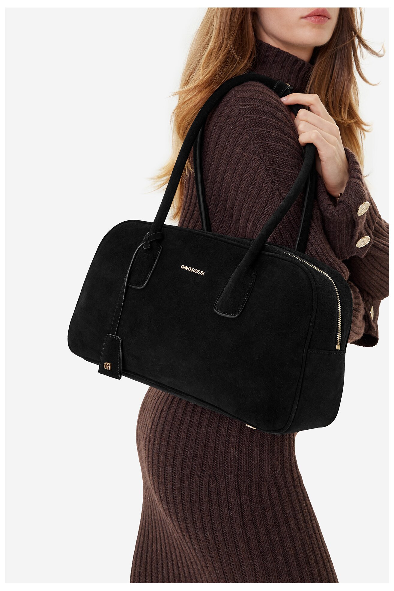 Дамска чанта Gino Rossi EO-LAILA-513-112-1 ЧЕРЕН