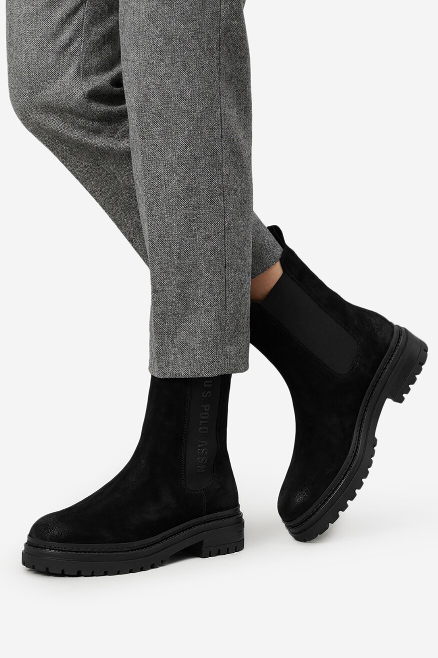 U.S. POLO ASSN. - Sztyblety zamszowe - 5906751480014