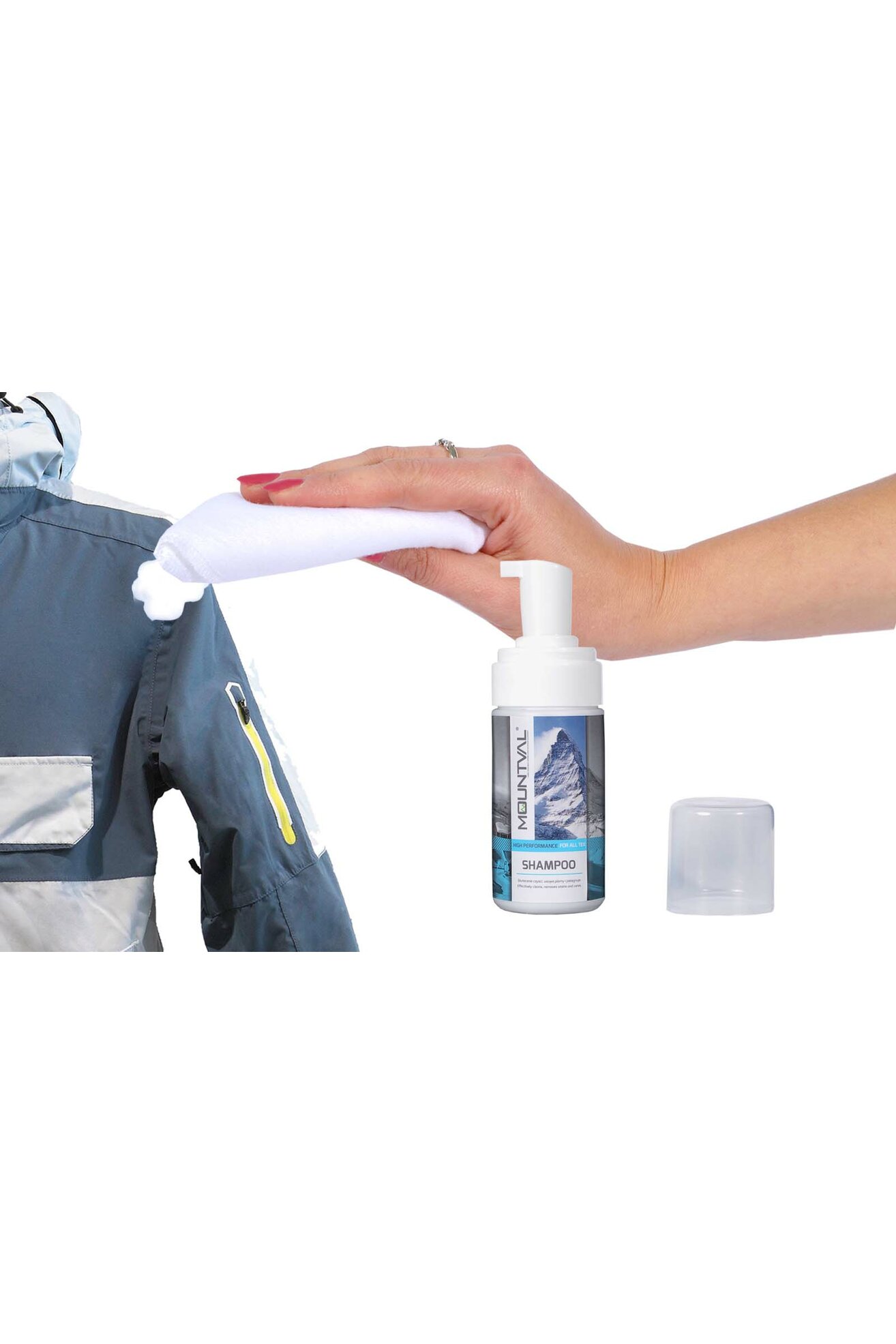 Kosmetyki do obuwia MOUNTVAL SHAMPOO 100 ml Bez Koloru -