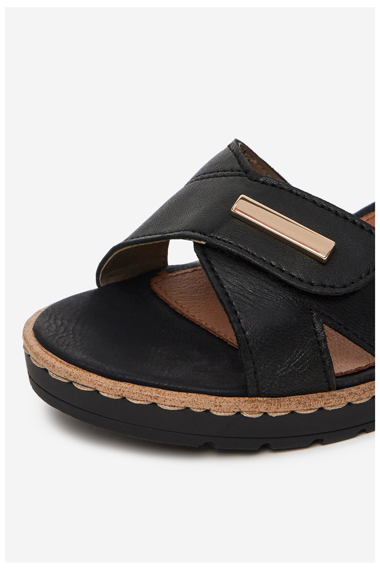 Sandały Remonte R6266-00 Czarny