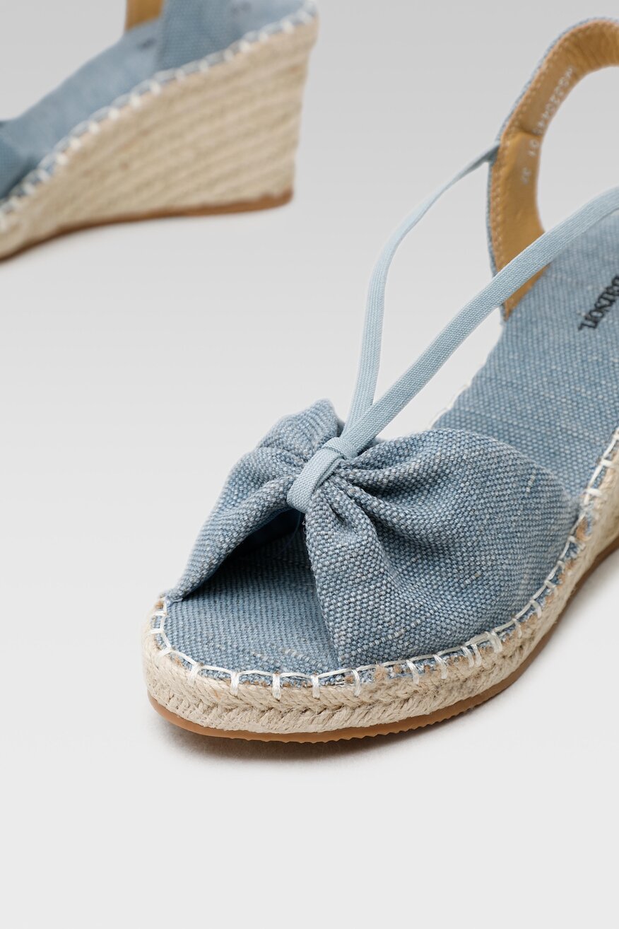 
                Clara Barson - Sandały boho niebieskie - 5904248459222