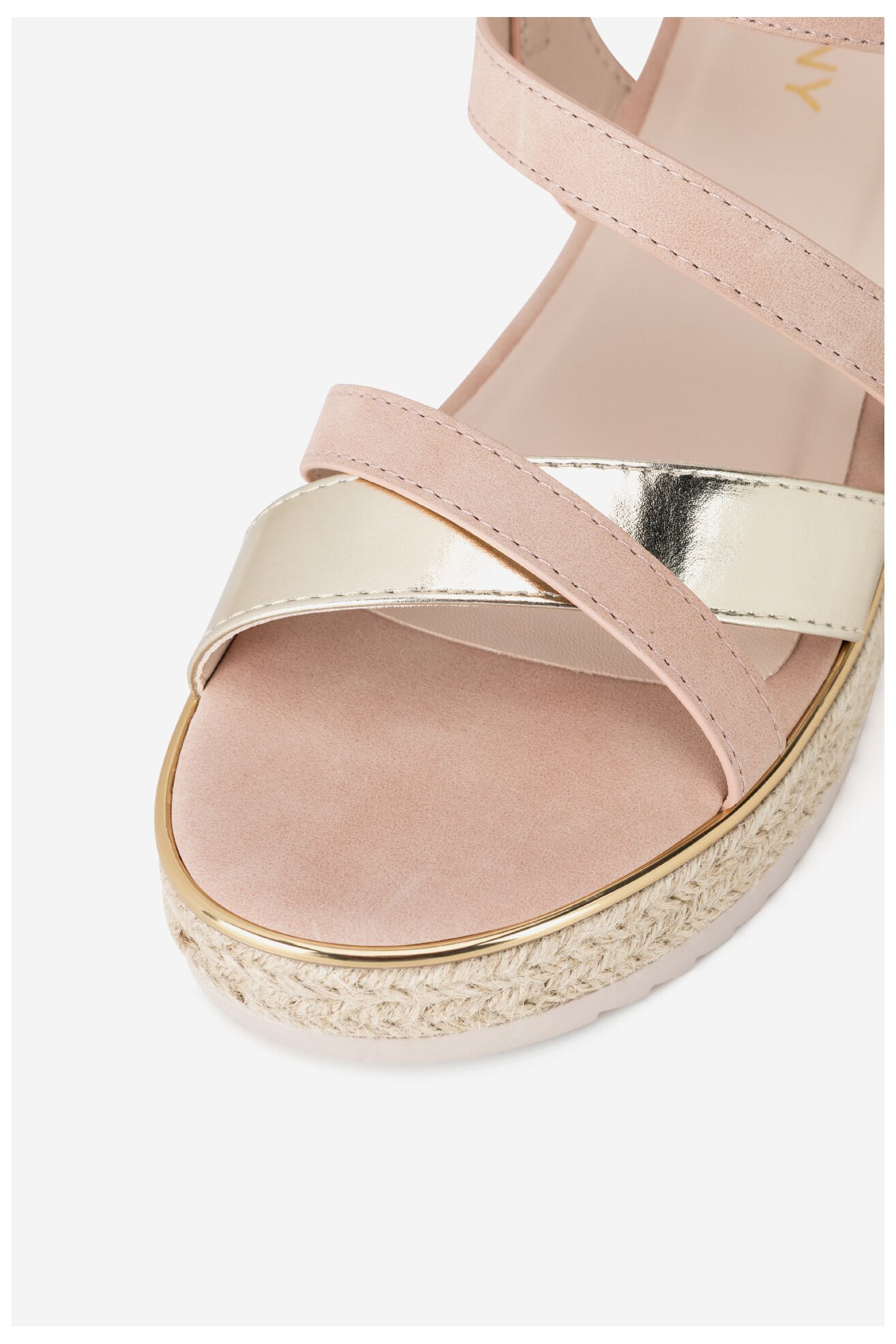 Espadrile Jenny LB-P1092-YLD ROZ DESCHIS