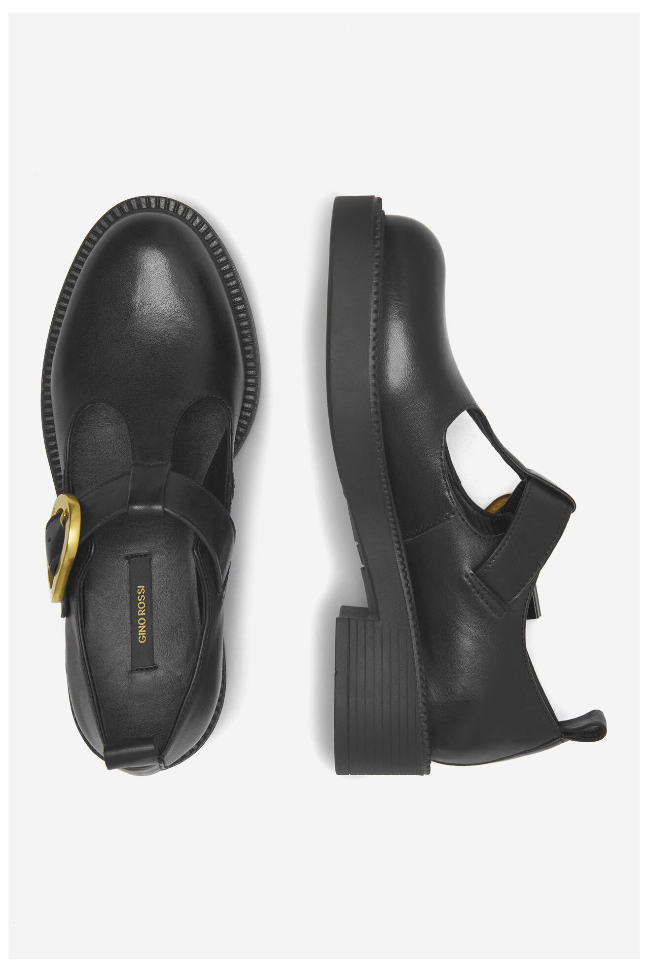 Półbuty Gino Rossi AURA-24SS703 Czarny