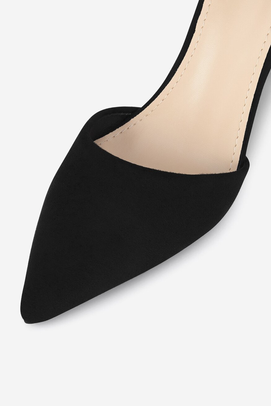 
                Pantofi cu toc DeeZee NEGRU - 5904410832242