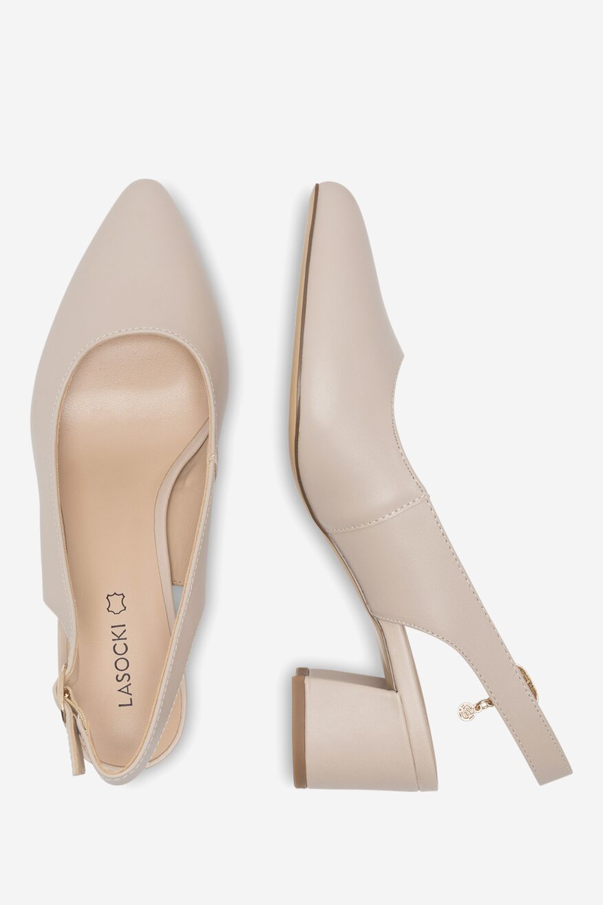 
                Lasocki - Czółenka skórzane - 5903419782114