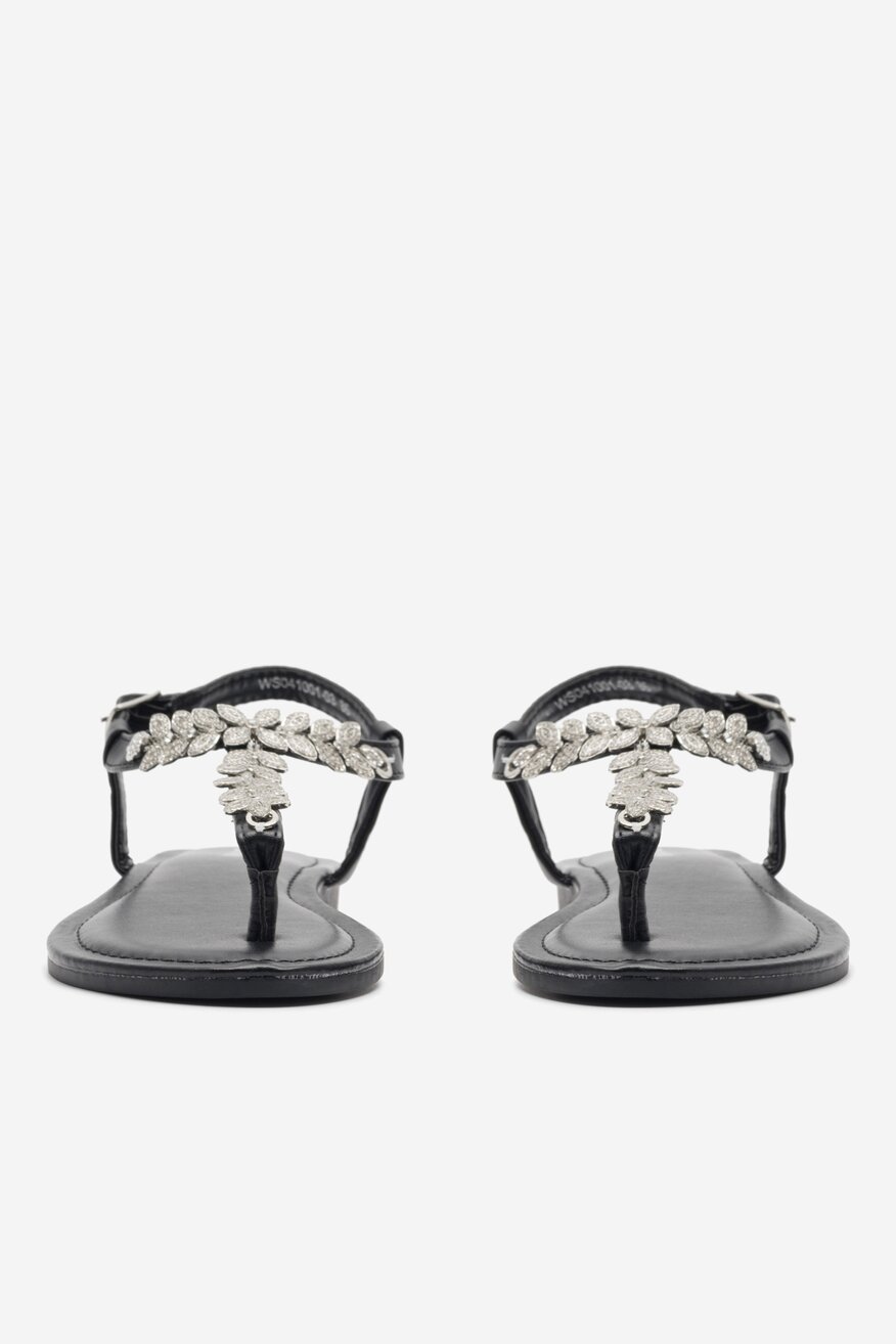 Bassano - Sandały czarne - 5904862841243