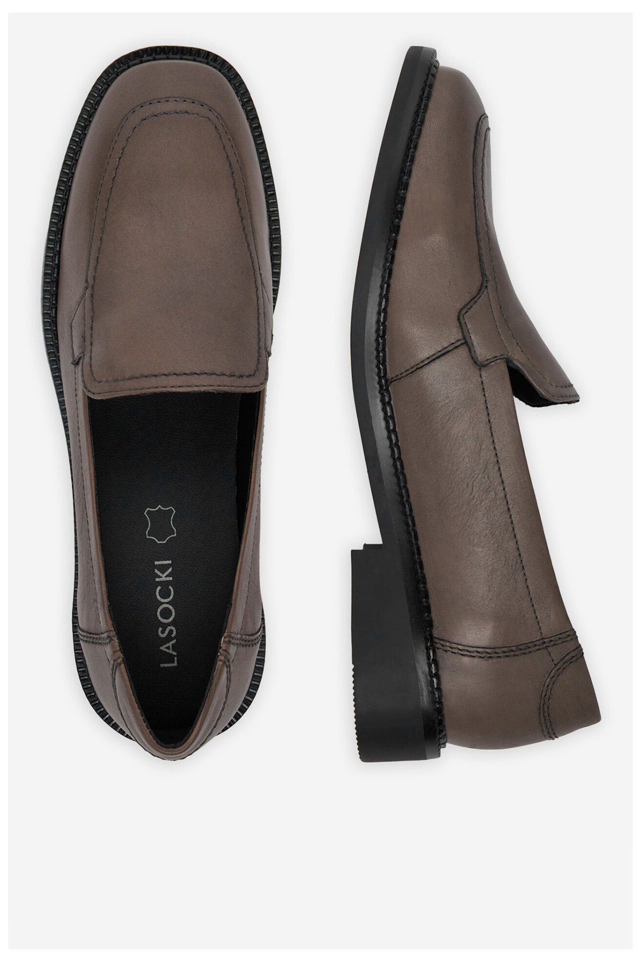 Mocasini Lasocki WI16-OFELLA-01 GRI ÎNCHIS