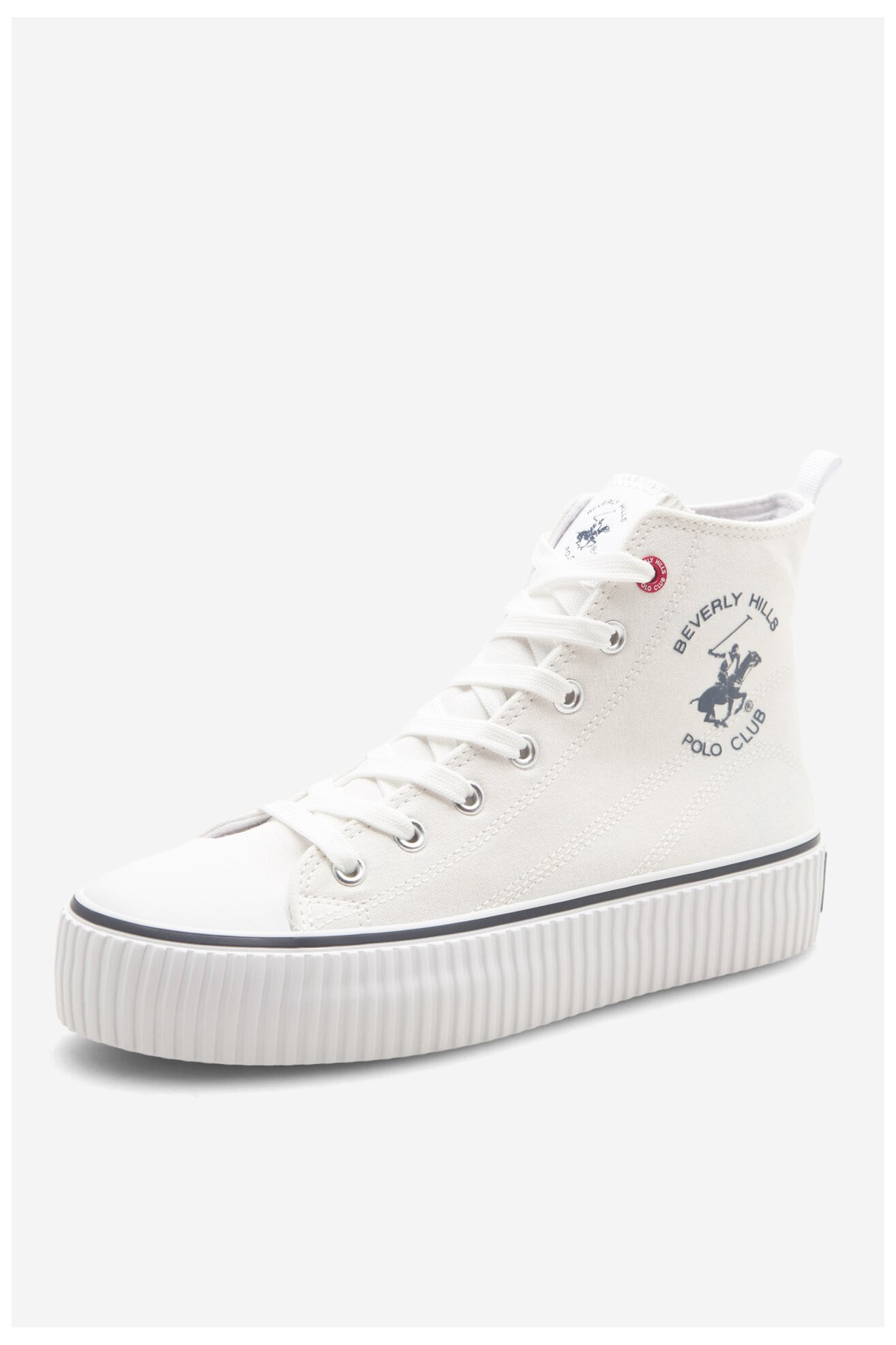 Pantofi pânză Beverly Hills Polo Club BHPC026M ALB