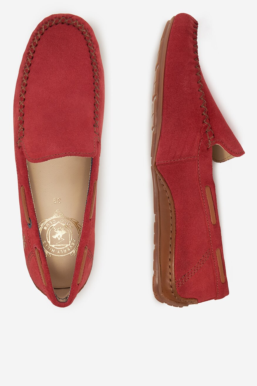 Mocasini Beverly Hills Polo Club ROŞU - 5906751014806