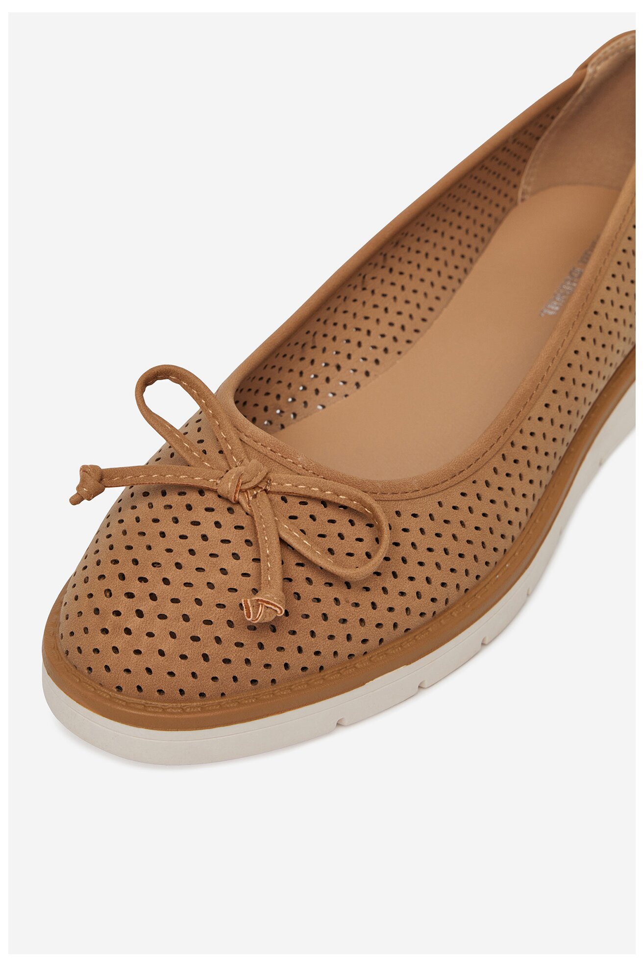 Baleriny Clara Barson WYL3327-5 Beżowy ciemny