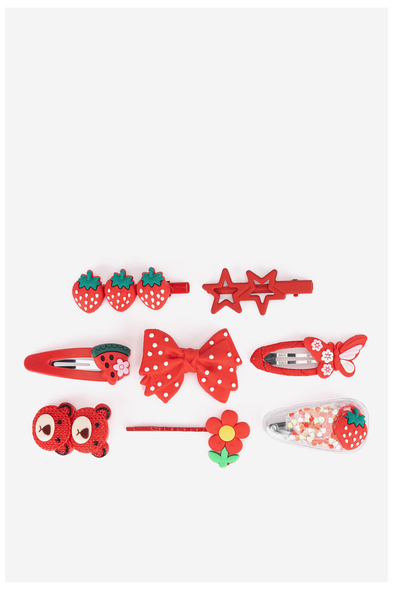 Ozdoby do włosów Nelli Blu 7KE-009-AW24 Czerwony