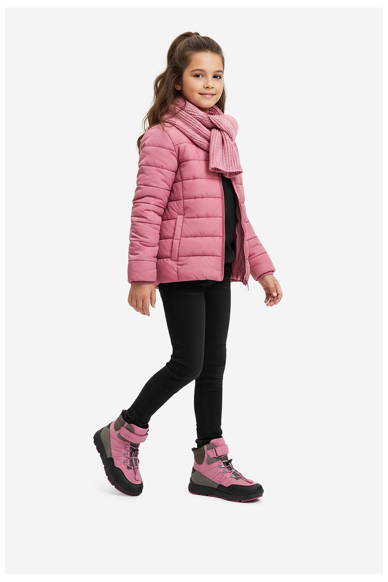 Šněrovací vyšší obuv Lasocki Young CEO-BI12-SAM-06(V)DZ RŮŽOVÁ