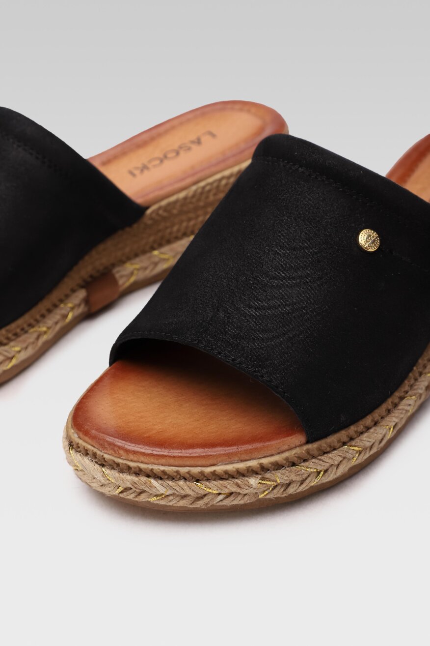 Papuče Lasocki CRNA - 5903698643076