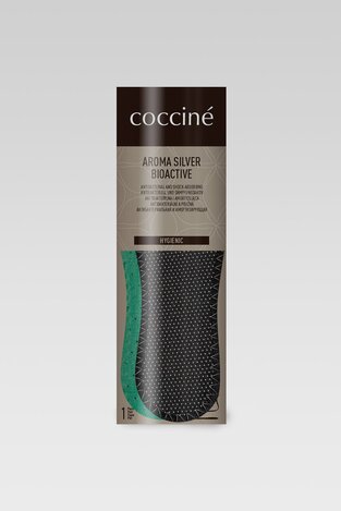 Устілки Для Взуття Coccine COCCINE AROMA-SILVER BIOACTIVE WKŁADKA 45-46, COCCINE AROMA-SILVER BIOACTIVE WKŁADKA 37-38, COCCINE AROMA-SILVER BIOACTIVE WKŁADKA 43-44AZ ЧОРНИЙ