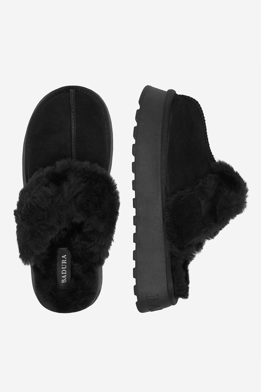 Badura - Mule zamszowe - 5906751276488