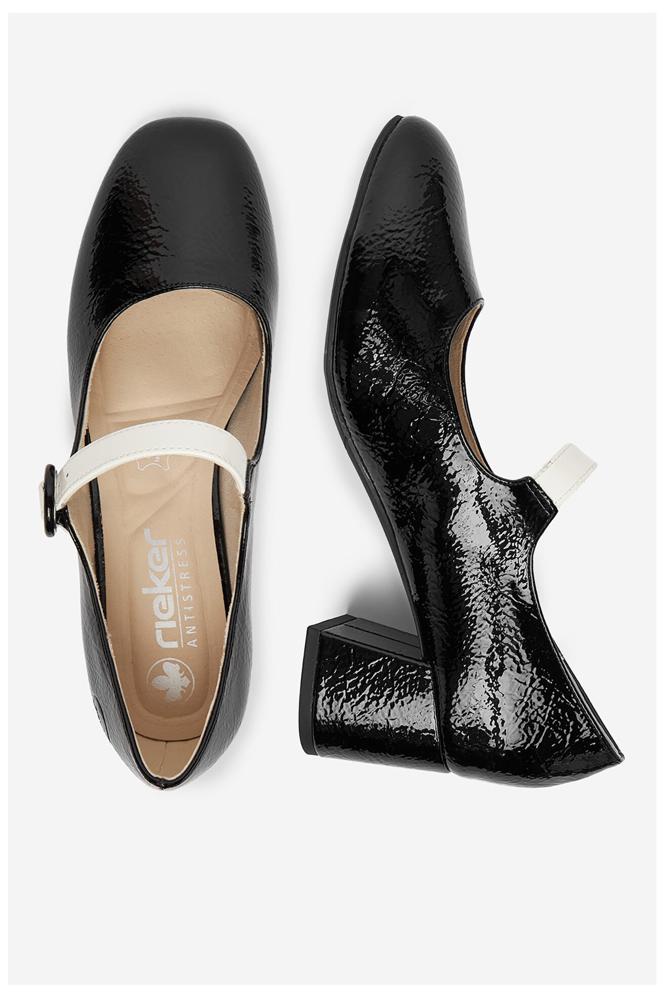 Напівчеревик Rieker 44752-00 ЧОРНИЙ