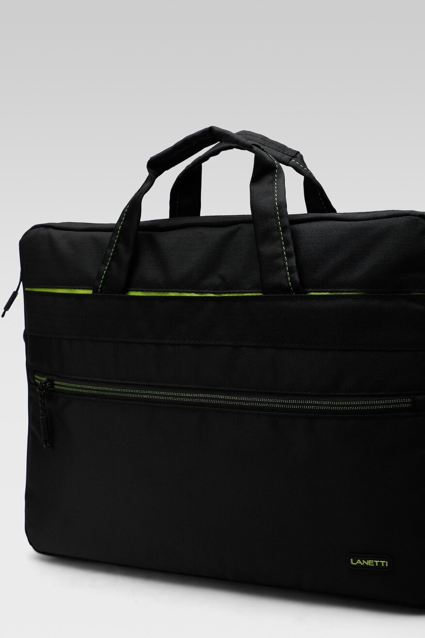 
                Lanetti - Torba na laptopa czarna - 5904862034447