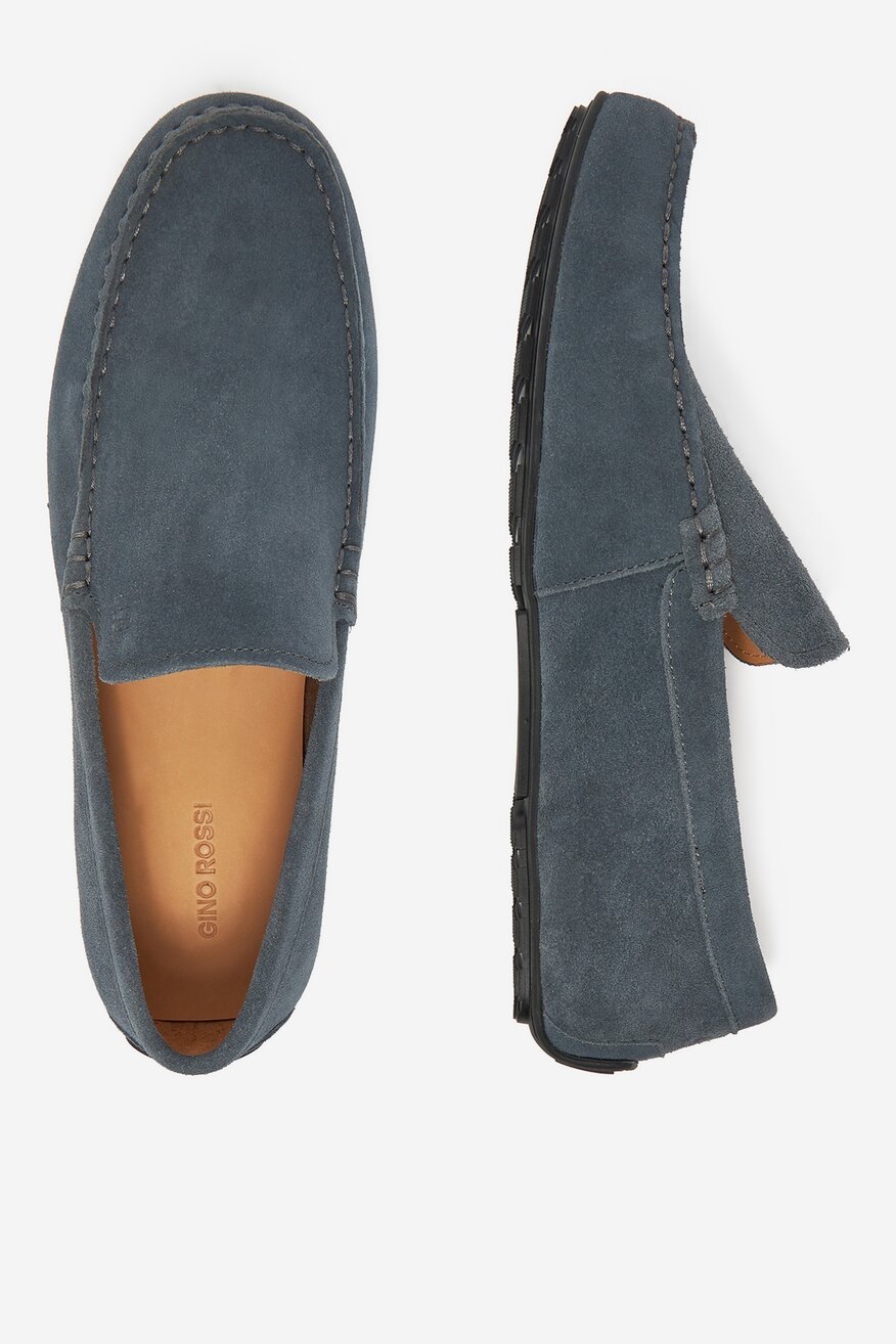 
                Gino Rossi - Mokasyny zamszowe - 5904862302928