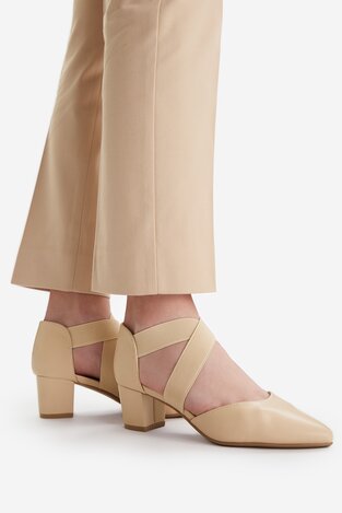 Туфлі-Човники Jenny CEO-SW25-7 01 БЕЖЕВИЙ