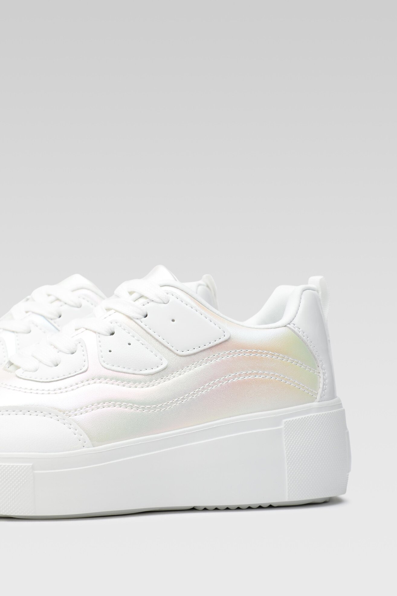 Sneakers Nylon Red WAG211003-01 Biały