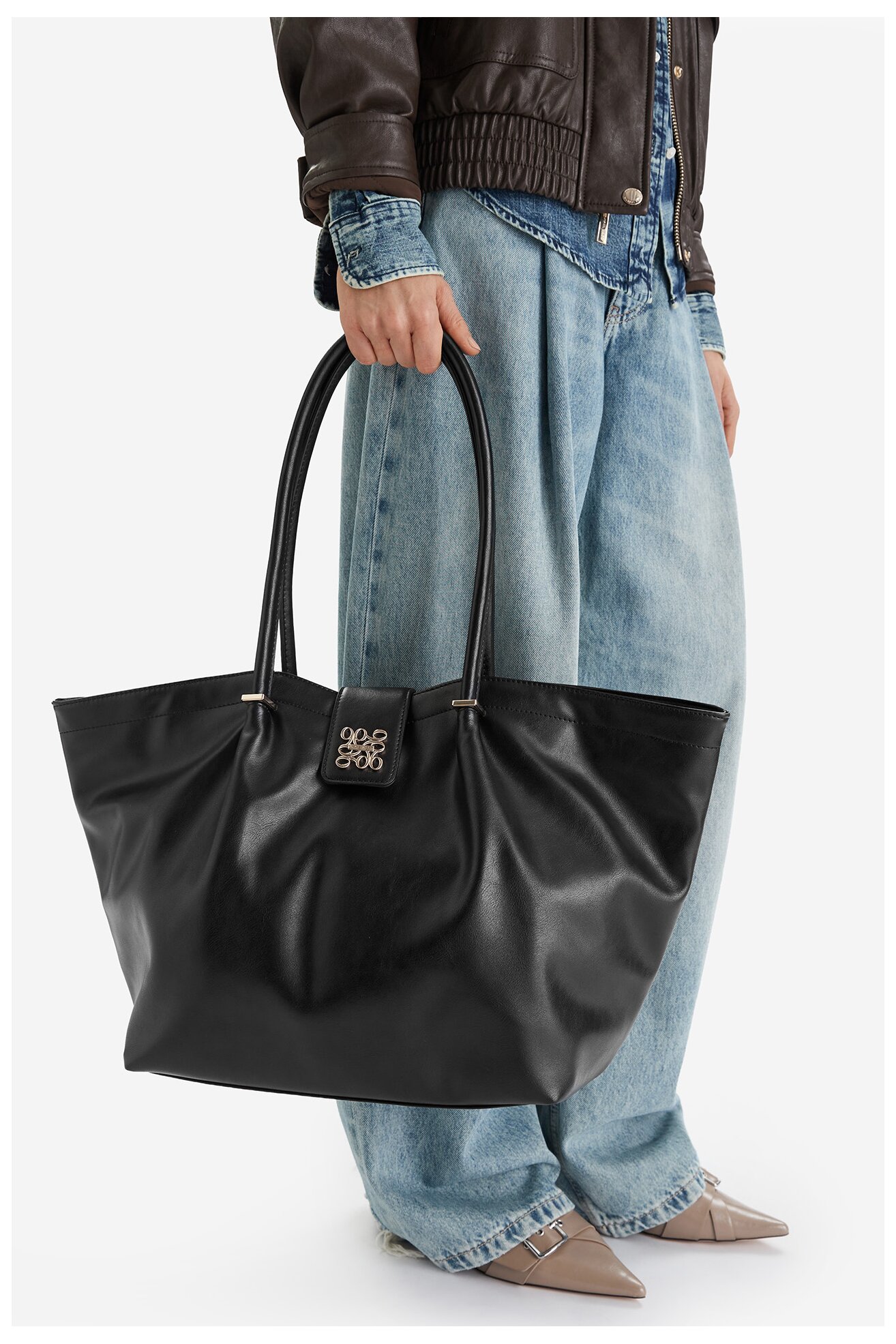 Torebka NINE WEST CEO-CORSIA-LA374-5201 Czarny