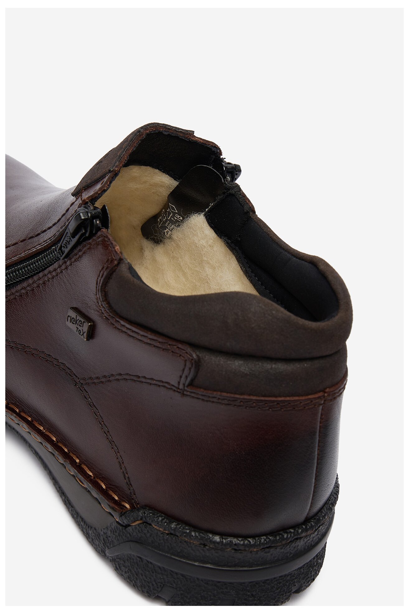 Kratke čizme Rieker B0392-25 BRAON