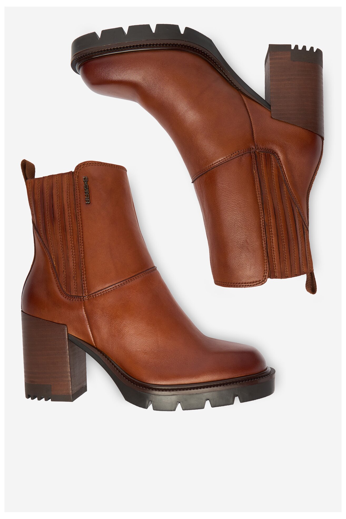 Ботильйони G-STAR RAW CEO-WI34-CLEVELAND-02 КОРИЧНЕВИЙ