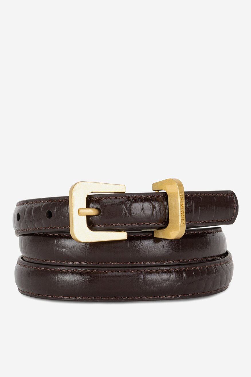 Ženski kaiš Gino Rossi BRAON - 5905588999379