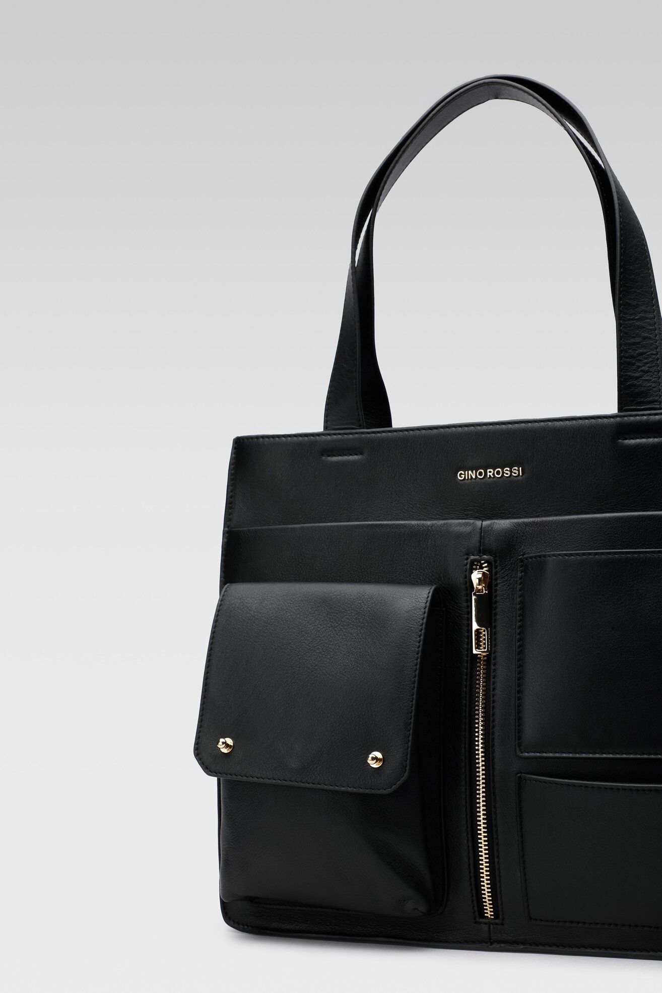 Kézitáska Gino Rossi LIB-156GR FEKETE