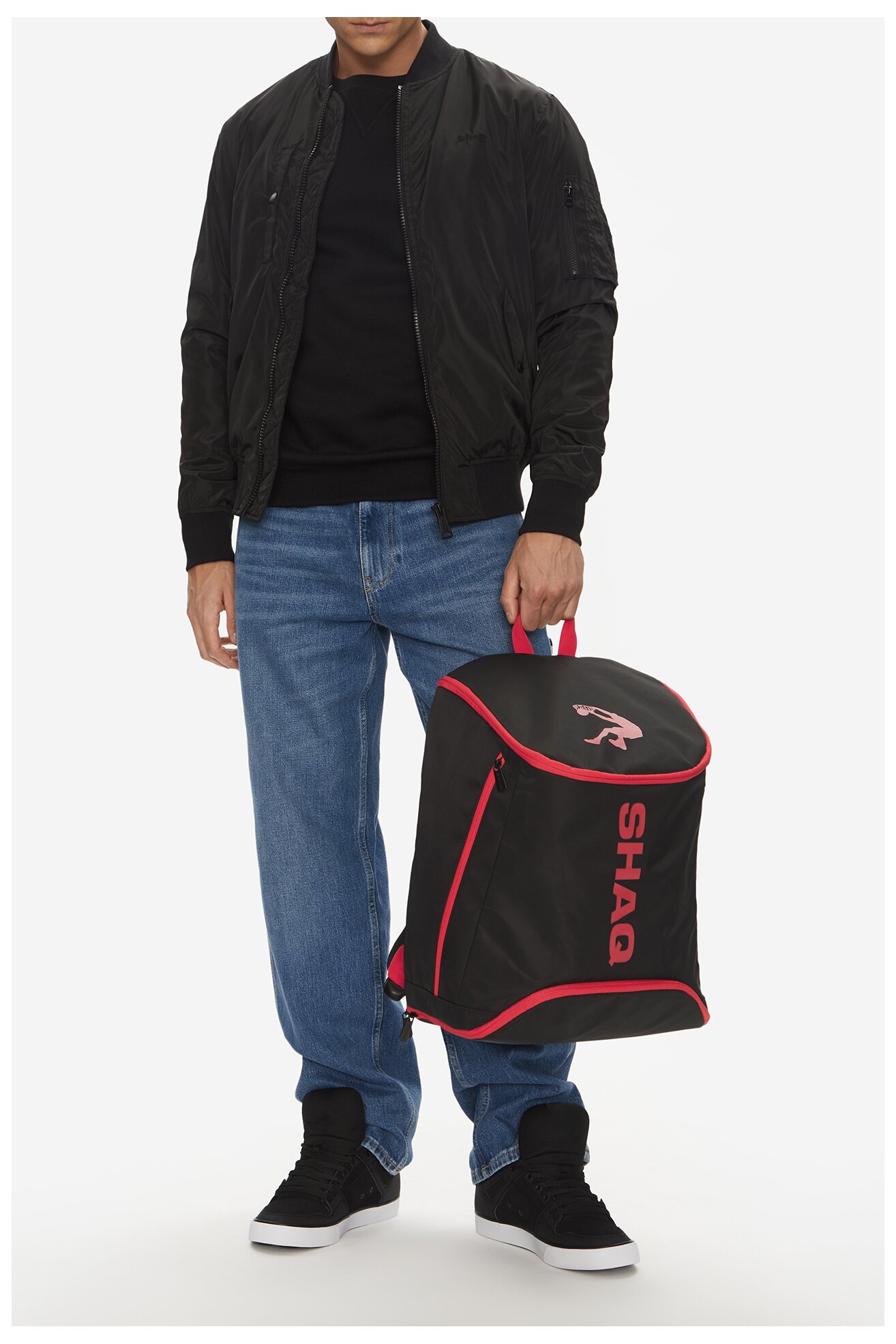 Plecak SHAQ SHAQ-P-006-07 Czerwony