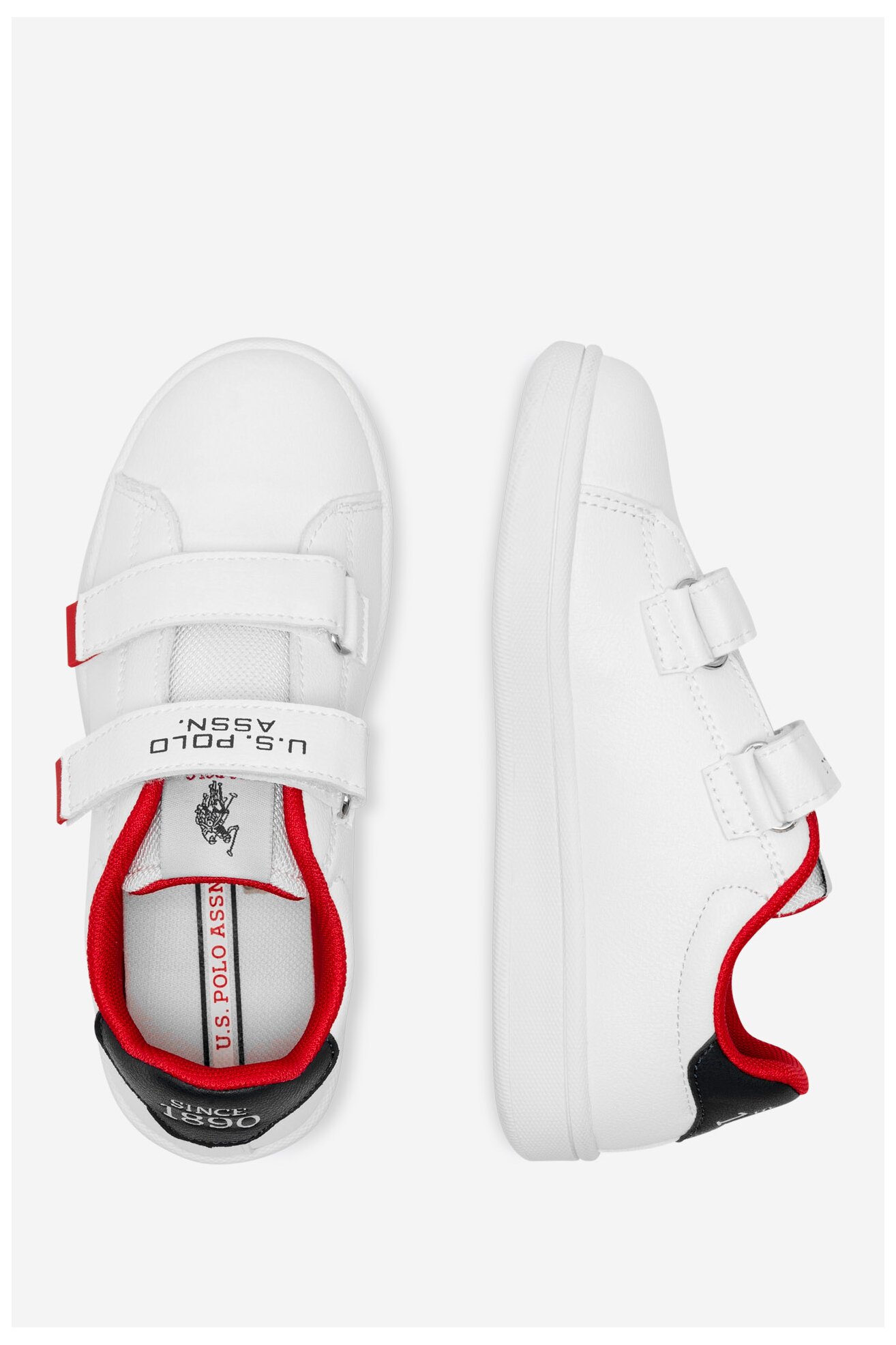 Сникърси U.S. POLO ASSN. TRACE002 БЯЛ