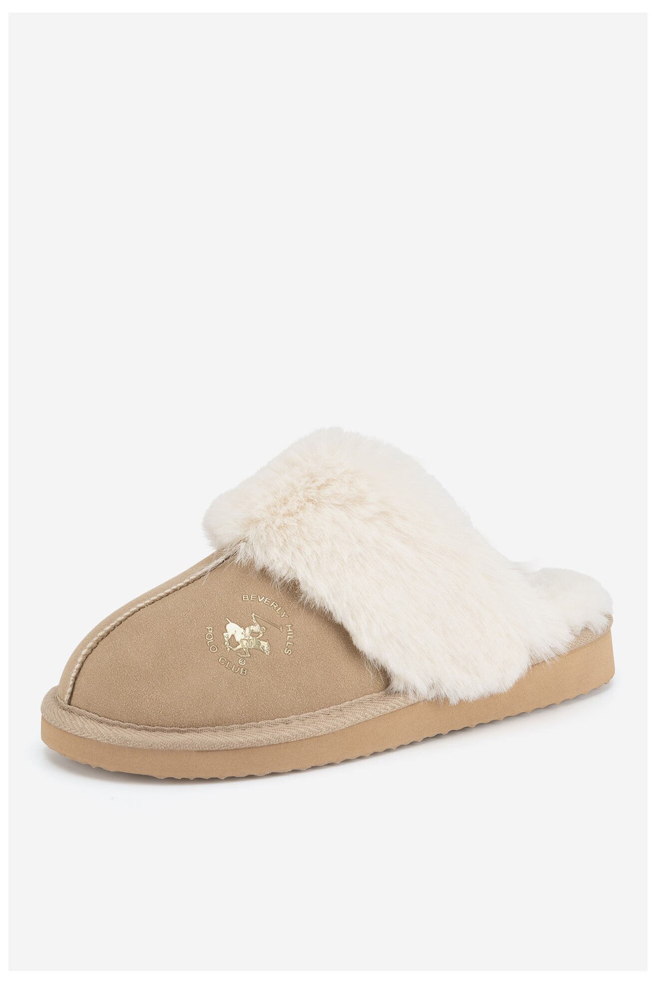 Kapcie Beverly Hills Polo Club WFA3417-1 Beżowy