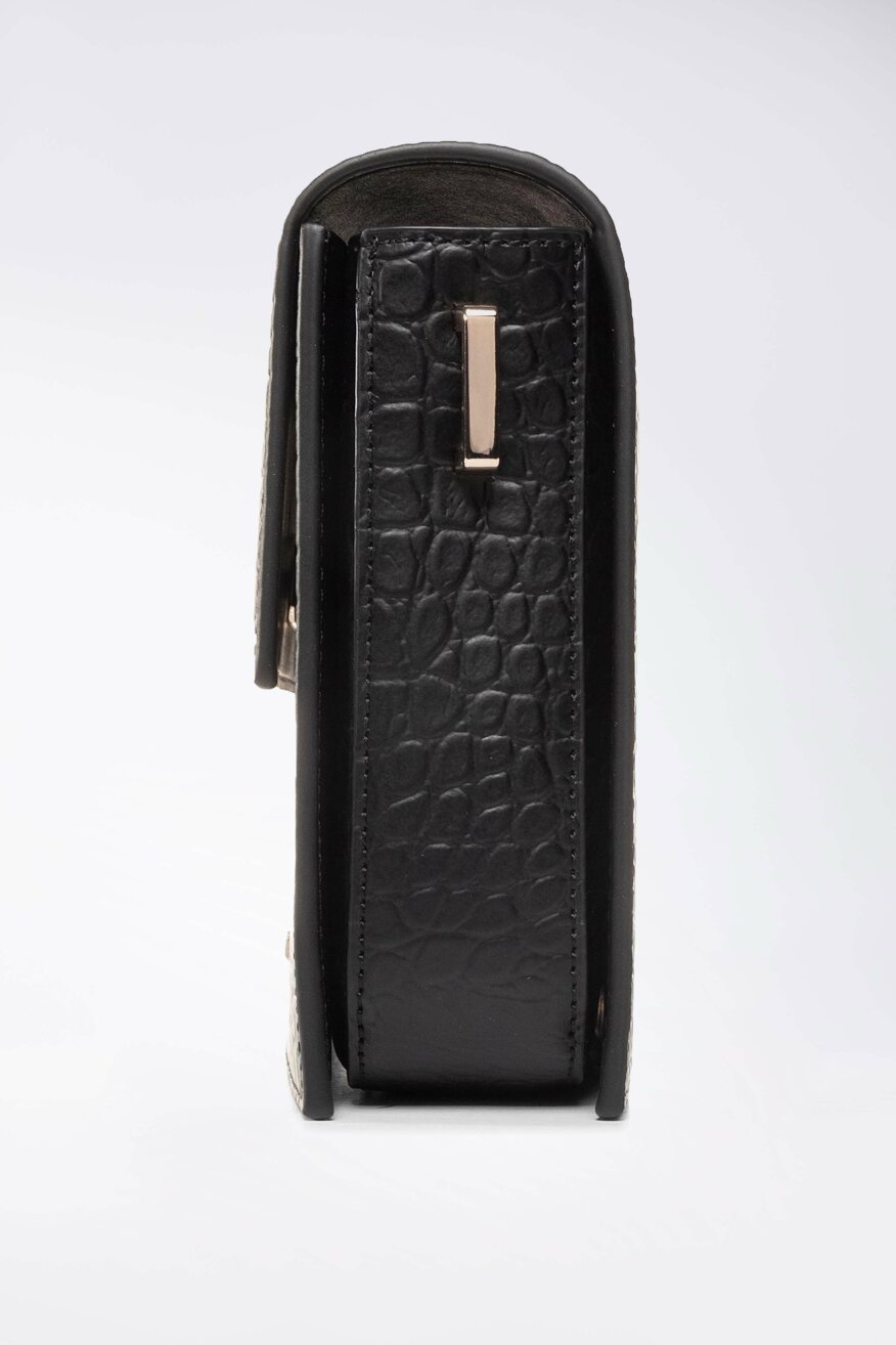 
                Gino Rossi - Torebka skórzana ze zwierzęcym motywem - 5903419602825