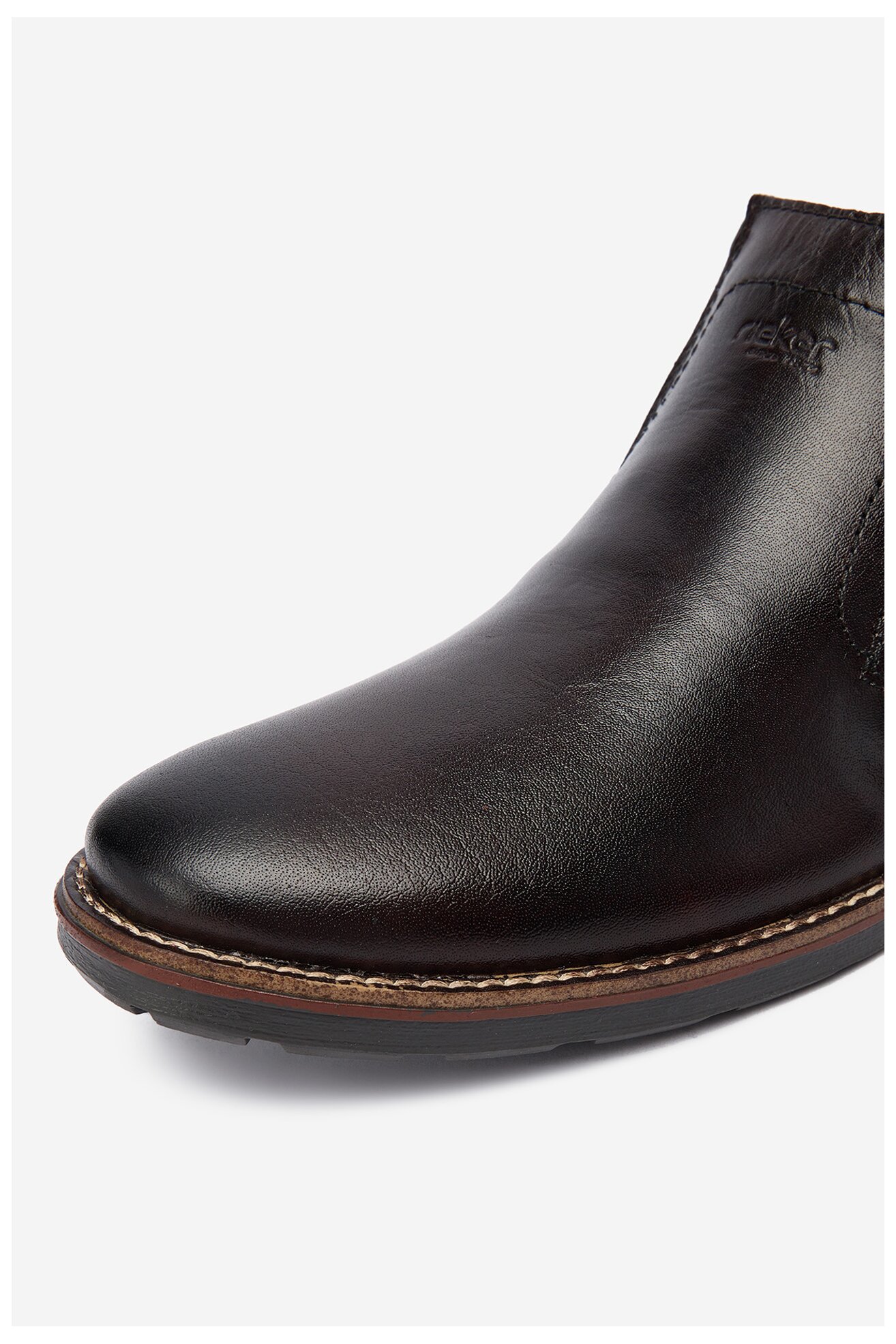 Bokacsizma Rieker 15398-25 SÖTÉTBARNA