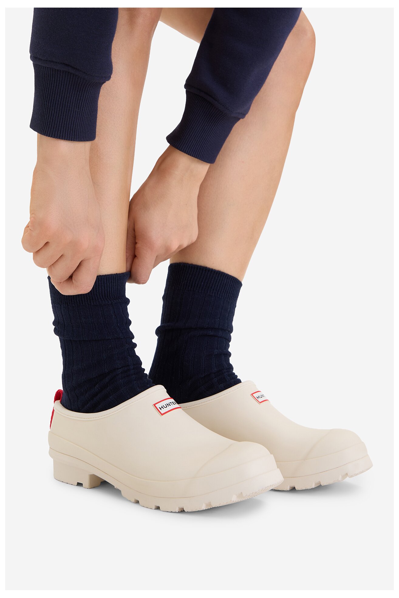 Gumene čizme HUNTER CEO-SJY-ST BELA