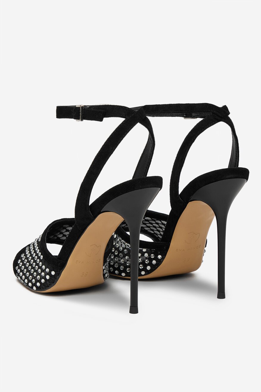 
                EVA MINGE - Sandały skórzane - 5906751862834