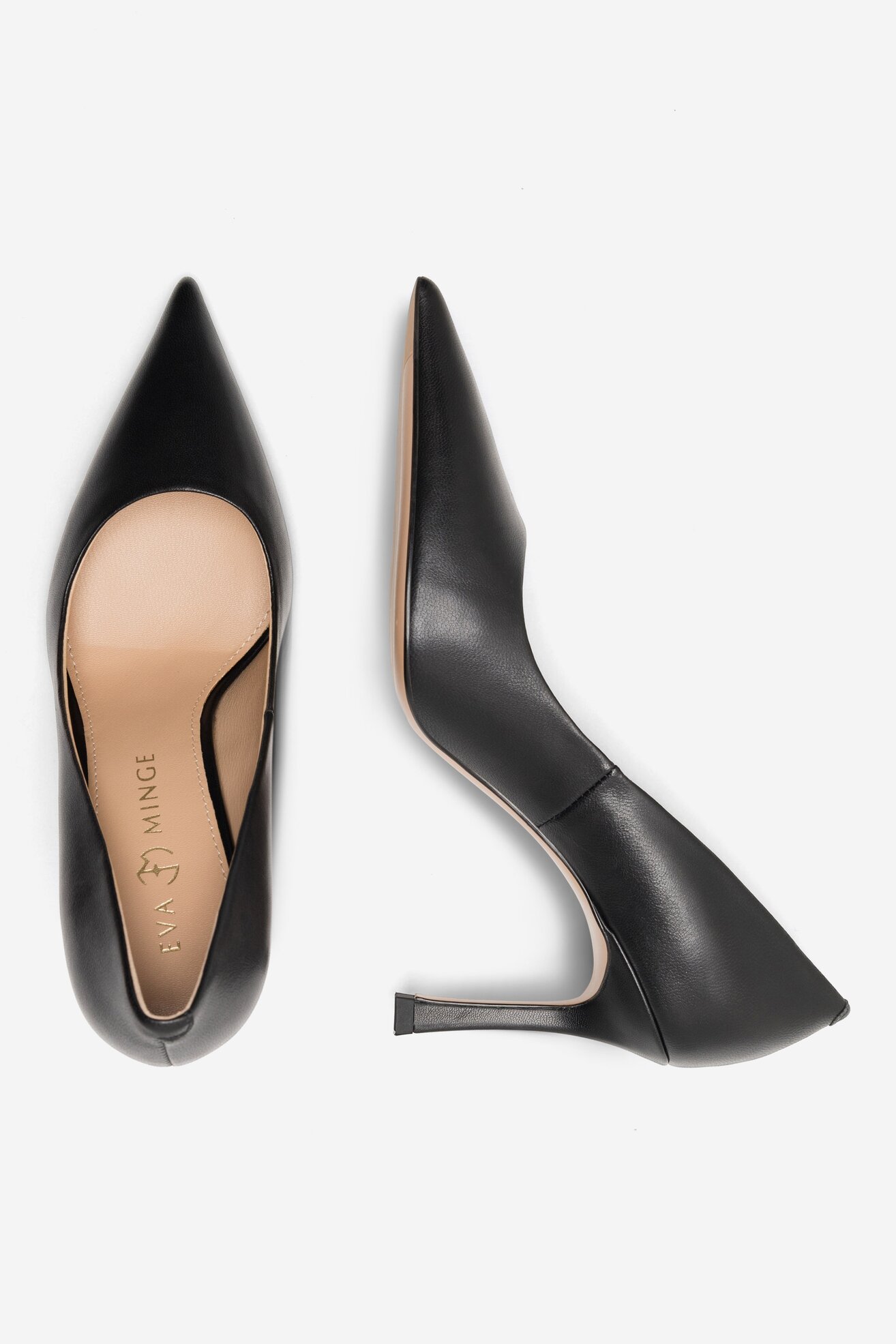 Körömcipő EVA MINGE EVORA-V1278-08-8 FEKETE