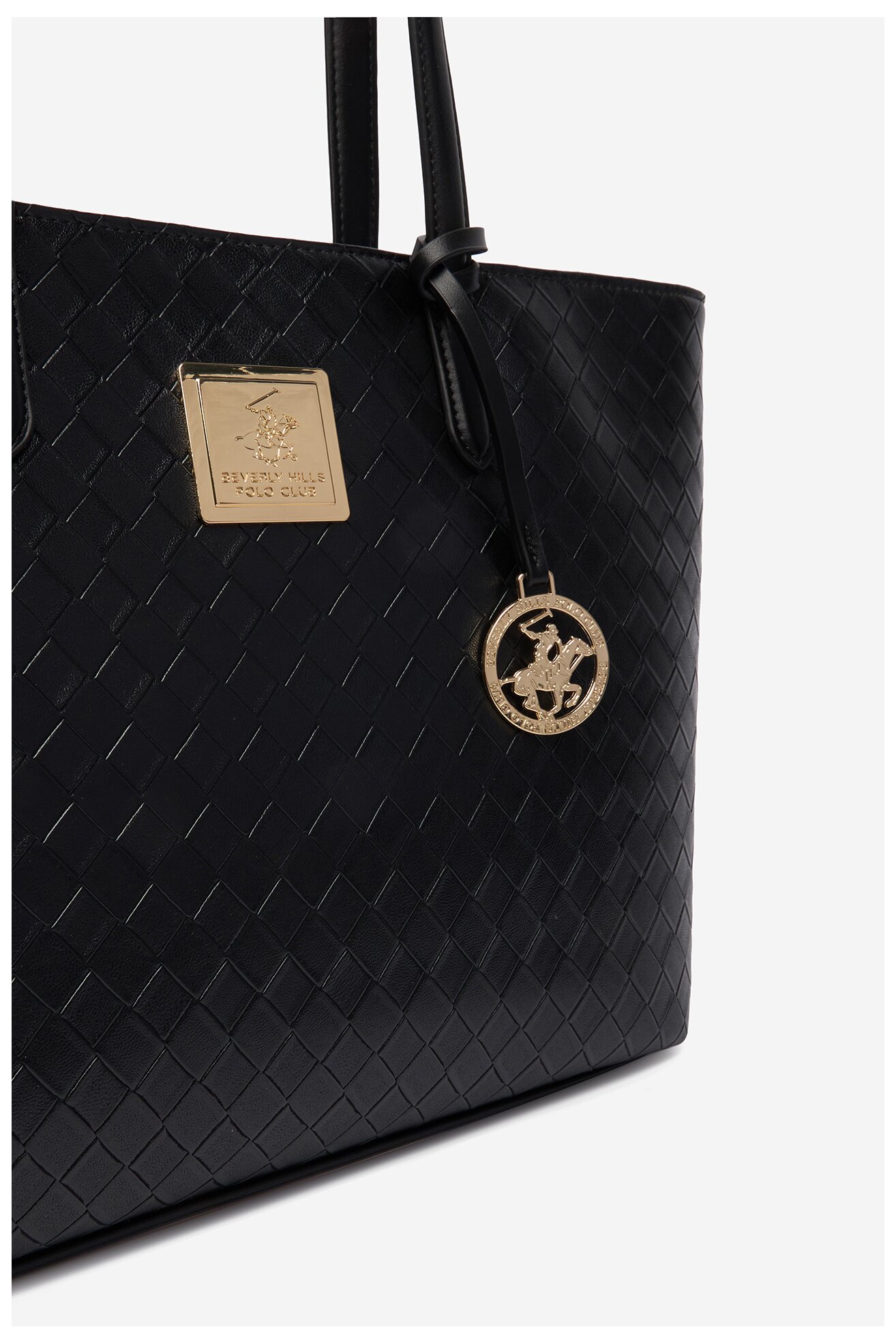 Torebka Beverly Hills Polo Club CEO-BHPC-L-008-09 Czarny