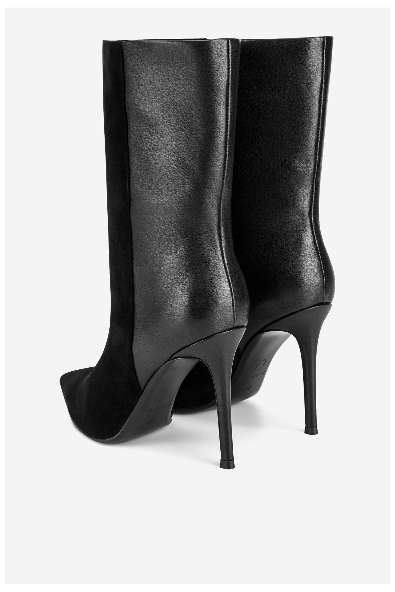 Bokacsizma EVA MINGE NAILA-587-980 FEKETE