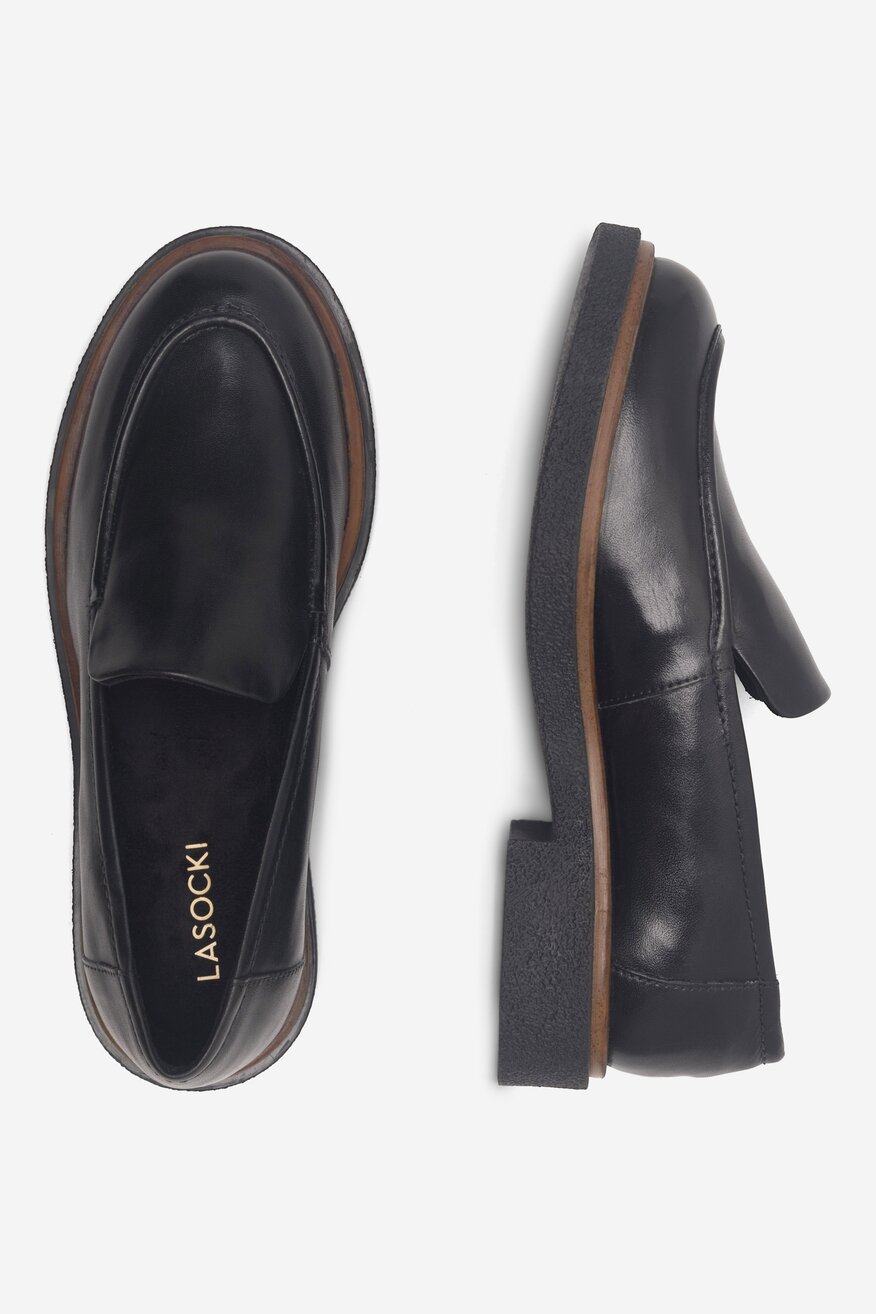 Lasocki - Mokasyny skórzane - 5905588002369