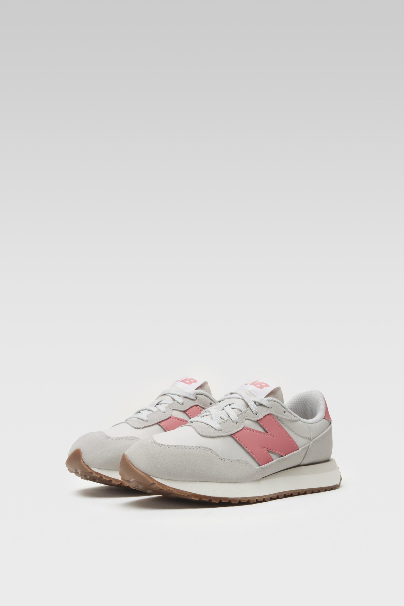 Obuwie sportowe New Balance GS237PK Szary
