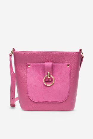 Сумка З Ремінцем Jenny Fairy MJK-J-020-05 ТЕМНО-РОЖЕВИЙ