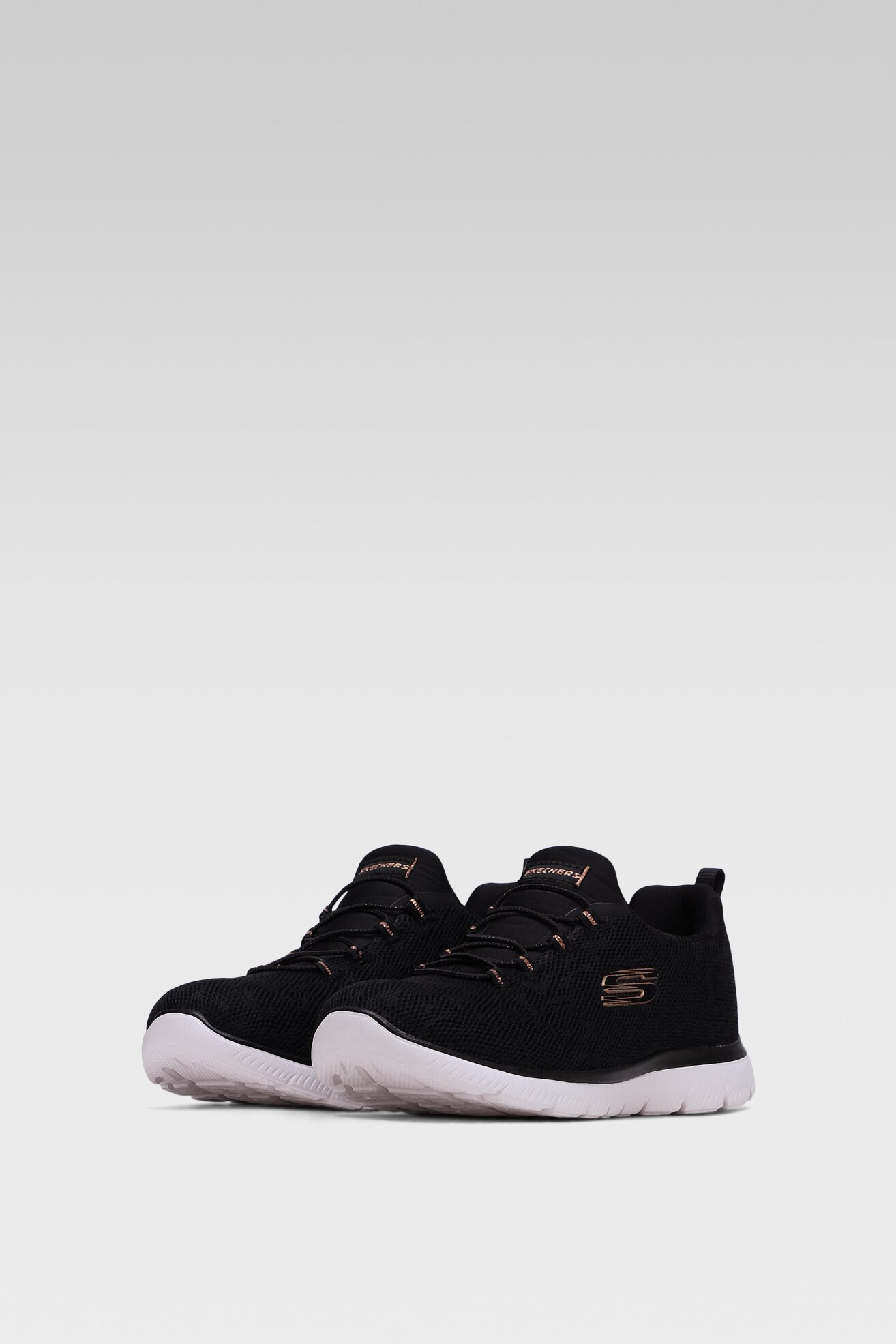 Obuwie sportowe Skechers 149037 BKRG Czarny