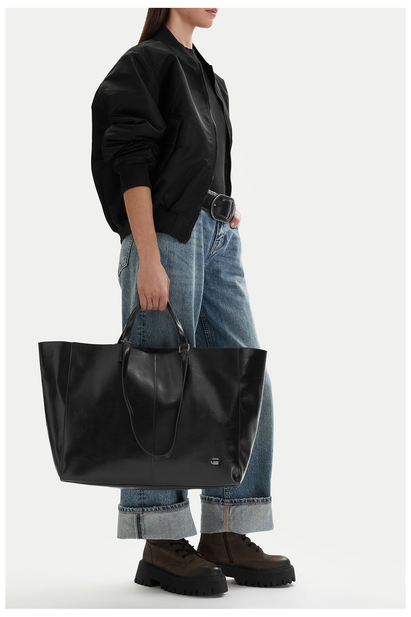 Сумка З Ремінцем G-STAR RAW EO-LDA8455 ЧОРНИЙ