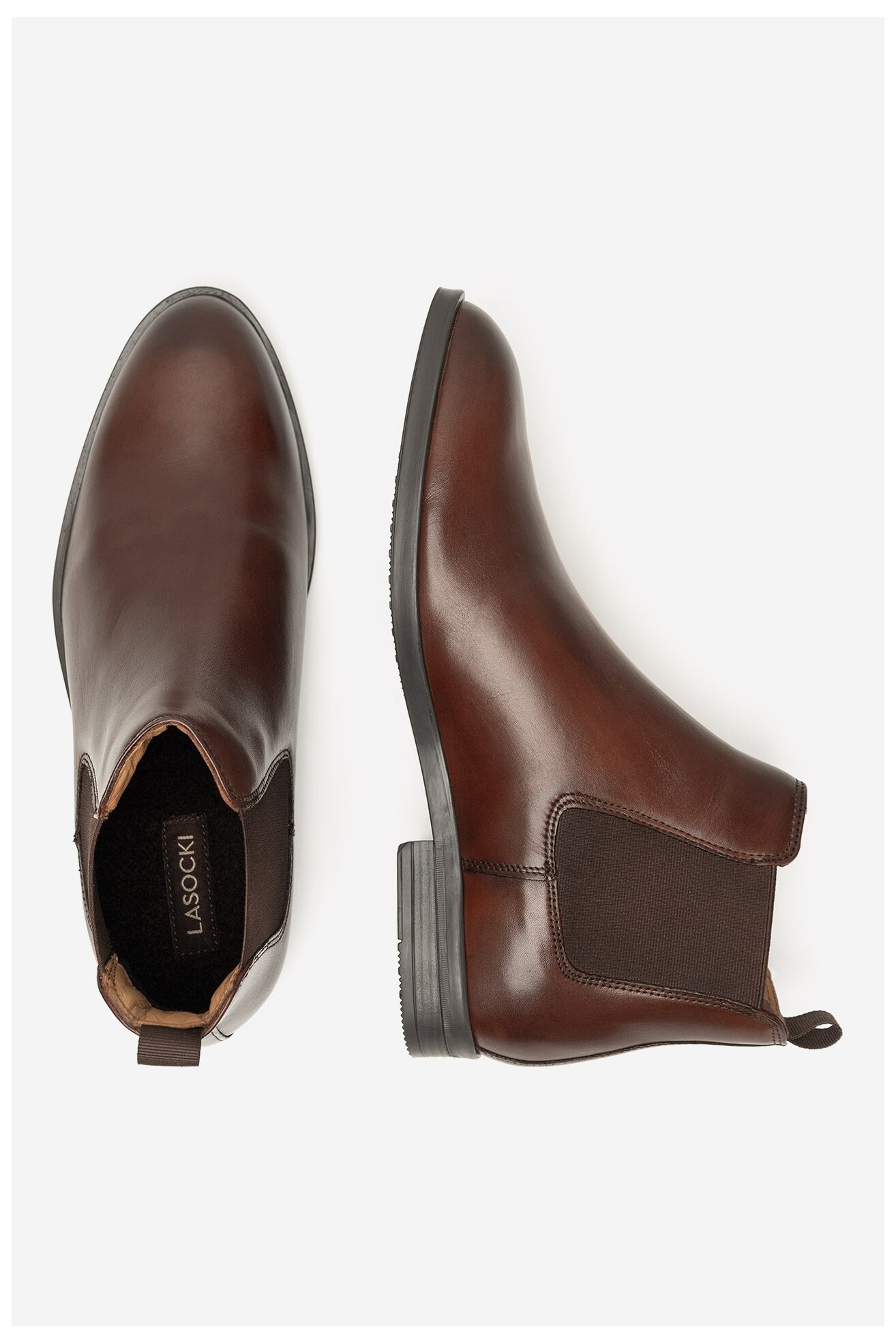 Botki Lasocki HAAN-01 MB Brązowy