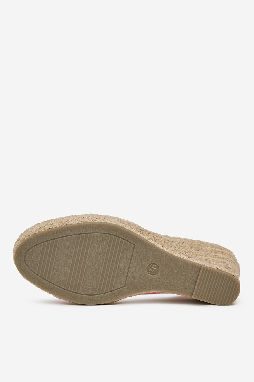 DeeZee - Espadryle na koturnie - 5906751098783