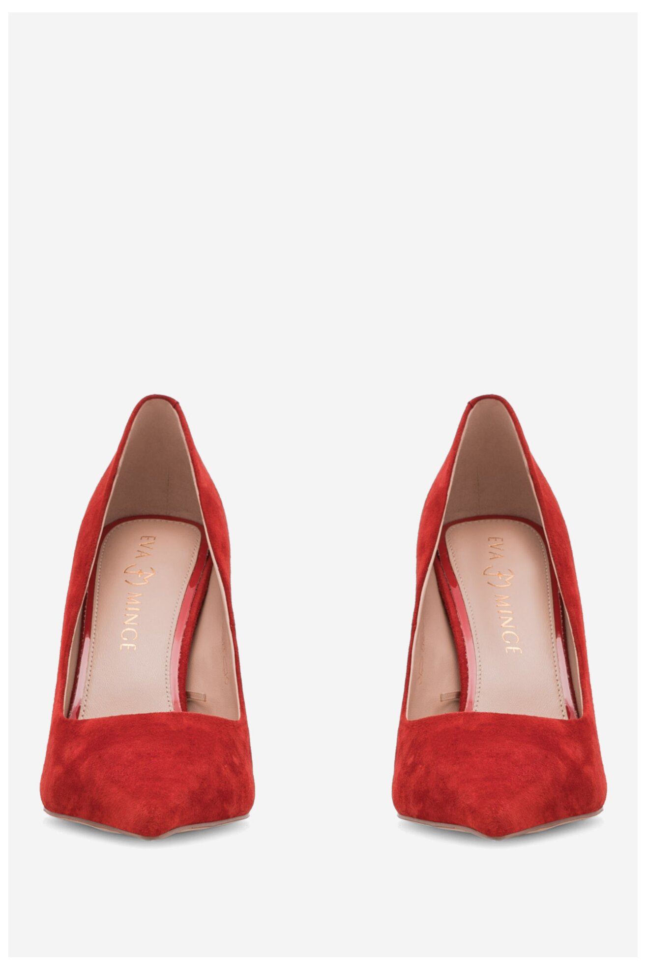 Czółenka EVA MINGE SUZANNE-01 Czerwony