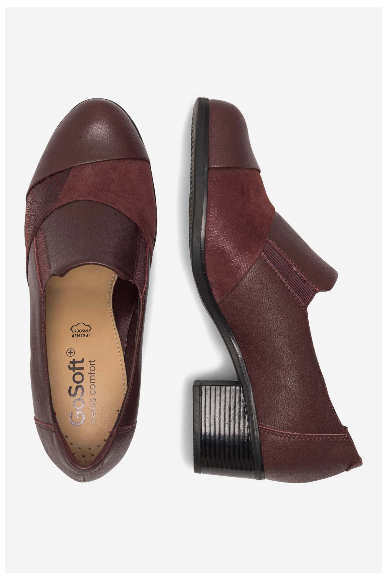 Напівчеревик Go Soft EST-GUSTA-22 БОРДОВИЙ